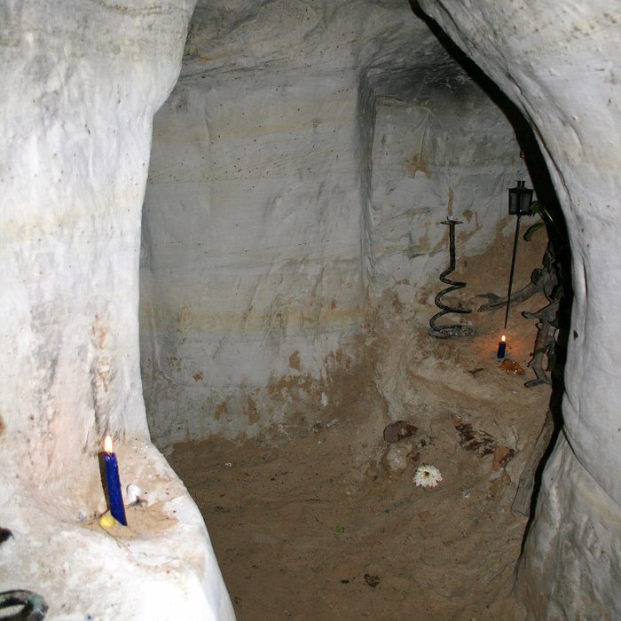 The Riežupe Sand Caves, Dug by Hand